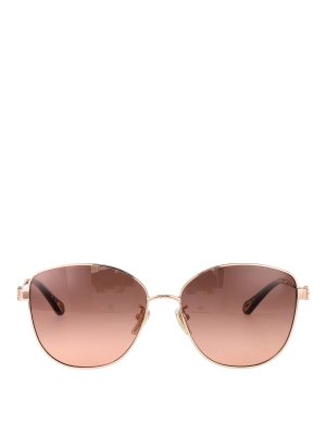 CHLOE': Lunettes de soleil - Lunettes De Soleil - Or