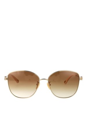 CHLOE': Lunettes de soleil - Lunettes De Soleil - Or