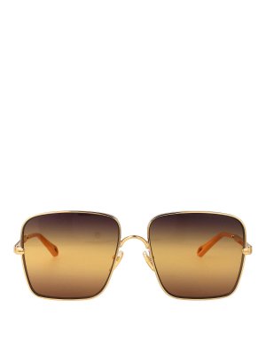 CHLOE': Gafas de sol - Gafas De Sol - Dorado