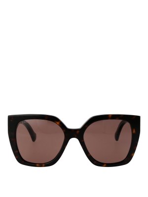 GUCCI: Gafas de sol - Gafas De Sol - Marrón