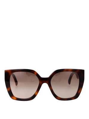 GUCCI: Gafas de sol - Gafas De Sol - Marrón