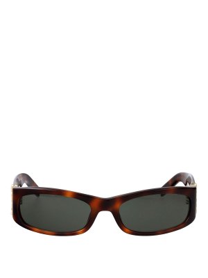 SAINT LAURENT: Sonnenbrillen - Sonnenbrille - Braun