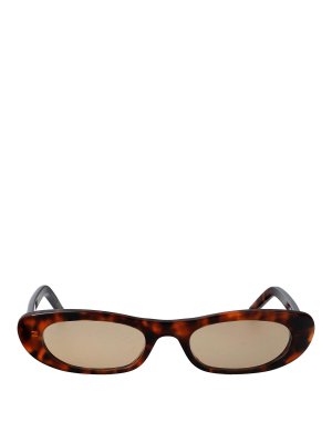 SAINT LAURENT: Sonnenbrillen - Sonnenbrille - Braun