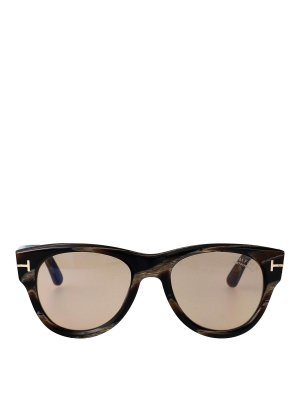 TOM FORD: Sonnenbrillen - Sonnenbrille - Braun