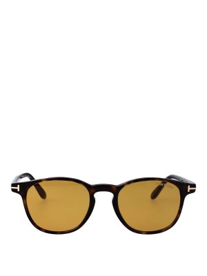 TOM FORD: Sonnenbrillen - Sonnenbrille - Braun