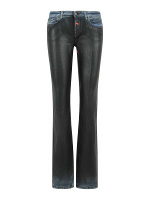 Acne Studios: skinny jeans - Skinny 2013F Black Cotton Jeans