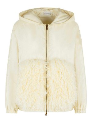 MONCLER: padded jackets - Padded Polyamide Sweatshirt
