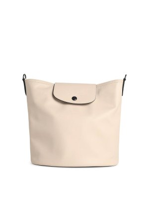 LONGCHAMP: Bucket bags - Le Pliage Xtra Paper Leather Bucket Bag