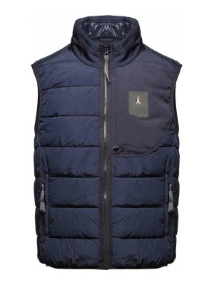 AERONAUTICA MILITARE: ベスト＆チョッキ - ウェストコート/ジレ - ブルー