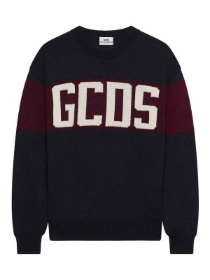 GCDS: クルーネック - クルーネック - ブルー