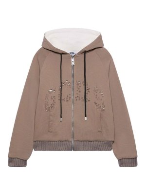 GCDS: Sweatshirts und Pullover - Sweatshirt - Beige