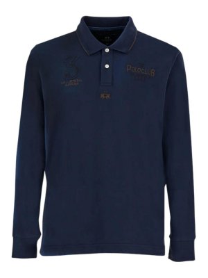 LA MARTINA: ポロシャツ - ポロシャツ - ブルー