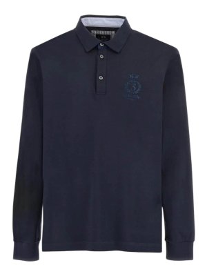 LA MARTINA: ポロシャツ - ポロシャツ - ブルー