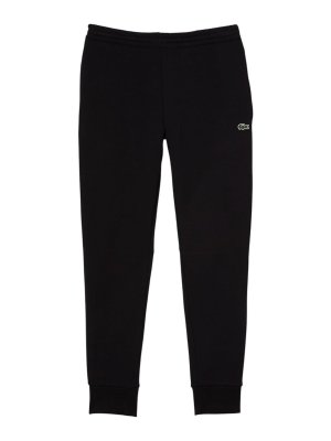 LACOSTE: Pantalones casual - Pantalón Casual - Negro
