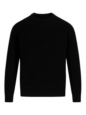 MC2 SAINT BARTH: Suéteres con cuello pico - Suéter Cuello Redondo - Negro