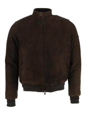 ROY ROGER'S: Lederjacken - Lederjacke - Braun