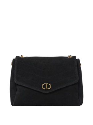 TWINSET: Bolsos de hombro - Bolsa De Hombro - Negro