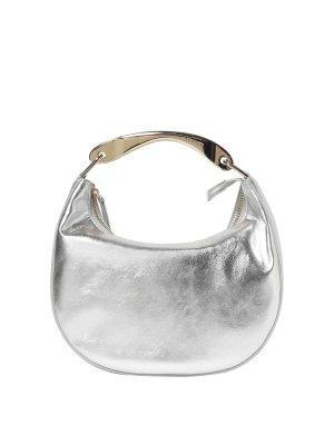 TWINSET: Schultertaschen - Schultertasche - Silber
