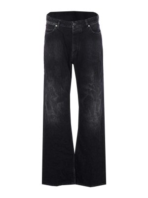 BALENCIAGA: Schlagjeans - Schlagjeans - Schwarz