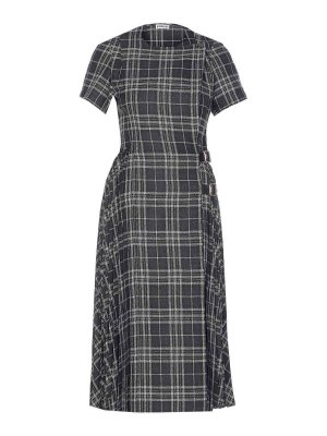 BURBERRY: Maxi robe - Maxi Robe - Gris