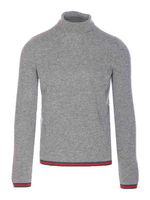 GUCCI: Turtlenecks & Polo necks - Web Detail Sweater