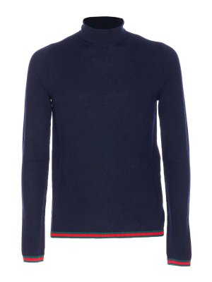GUCCI: Turtlenecks & Polo necks - Web Detail Sweater