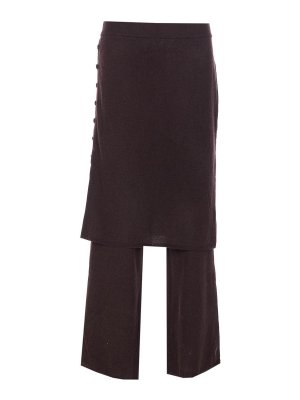 LISA YANG: Pantalones casual - Pantalón Casual - Marrón