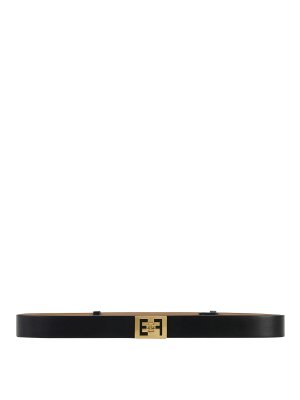 ELISABETTA FRANCHI: belts - Logo Belt