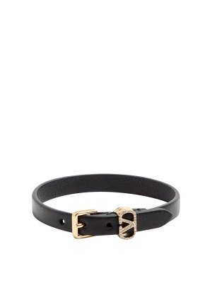 VALENTINO GARAVANI: Pulseras y brazaletes - Brazalete - Negro