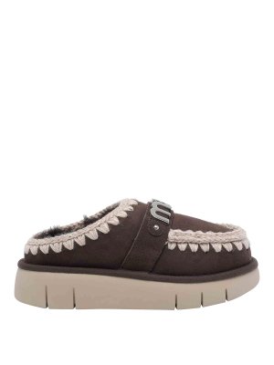 MOU: mules shoes - Suede Bounce Clog