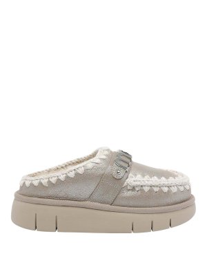 MOU: mules shoes - Letter Logo Bounce Clog