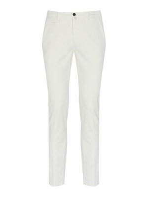 BRIGLIA 1949: Pantalones casual - Pantalón Casual - Beis