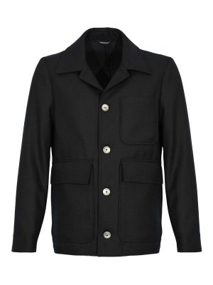 DANIELE ALESSANDRINI: カジュアルジャケット - カジュアルジャケット - ブルー