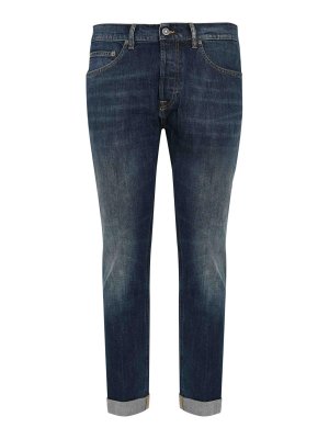 DONDUP: straight leg jeans - Icon Regular Denim Jeans