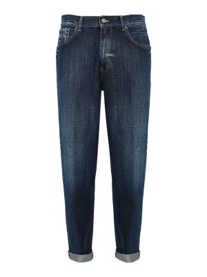 DONDUP: straight leg jeans - Ervin Loose Jeans In Fixed Denim