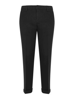 DONDUP: Pantalons casual - Pantalons Décontractés - Blanc