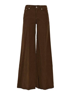 DONDUP: straight leg jeans - Marlen Wide-Leg Jeans