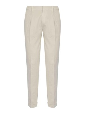 FAY: Pantalons casual - Pantalons Décontractés - Blanc