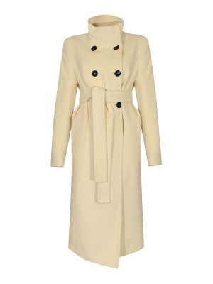 MAX MARA STUDIO: ニーレングスコート - 膝丈コート - 白