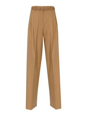 MAX MARA STUDIO: casual trousers - Entrata Wool Twill Trousers