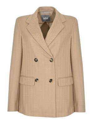 Max Mara: casual jackets - Albanian Jacket In Viscose Blend