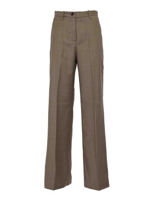 NINE IN THE MORNING: pantaloni casual - Pantaloni in lana Nala