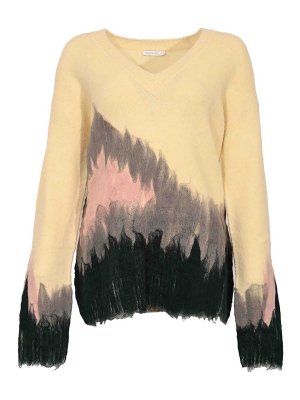 PATRIZIA PEPE: crew necks - Soft Oversized Alpaca Blend Sweater