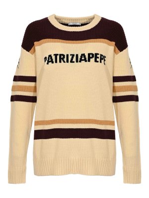 PATRIZIA PEPE: クルーネック - クルーネック - 白