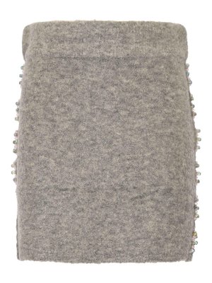 Pinko: mini skirts - Believe Knitted Miniskirt