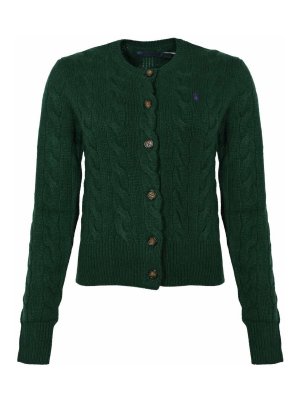 POLO RALPH LAUREN: Cardigans - Cardigan - Vert