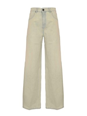 Semicouture: Straight Leg Jeans - Straight Leg Jeans - Denim