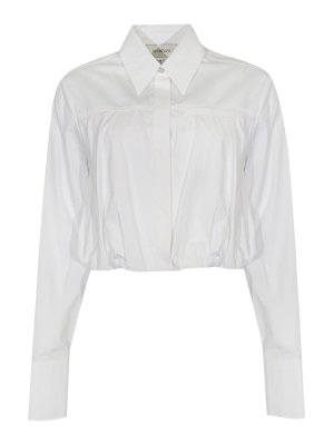 SPORTMAX: shirts - Zemira Boxy Cotton Shirt