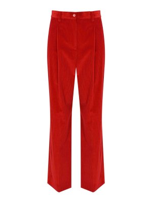 WEEKEND MAX MARA: Pantalones casual - Pantalón Casual - Rojo