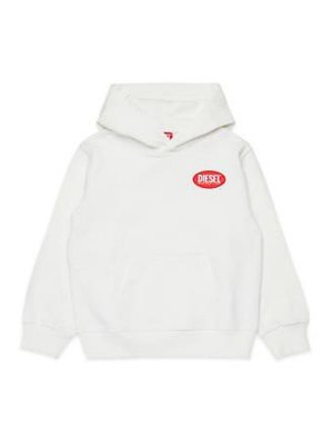 DIESEL: Sudaderas y suéteres - Sudadera - Blanco